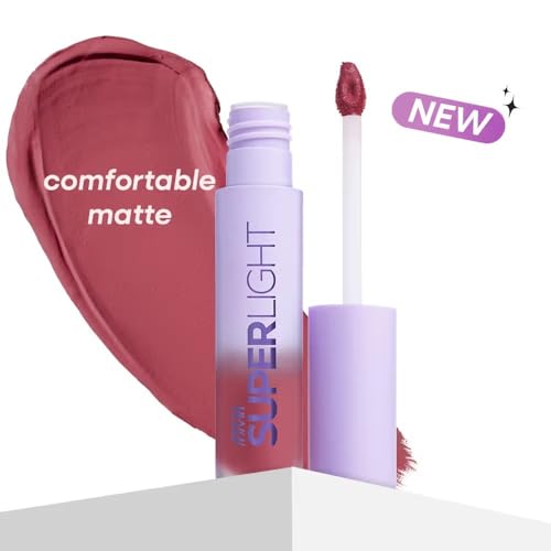 Image of Nykaa Superlight Lip Cloud Airy Mousse Matte Liquid Lipstick for Lip & Cheek (Rose All Day)