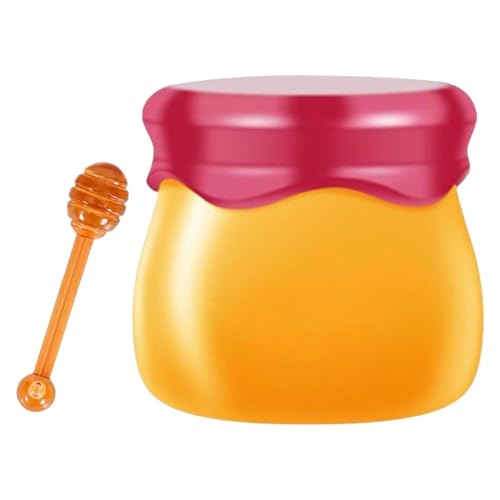 Mascarilla para dar volumen a los labios, Mascarilla para dormir para los labios - Bálsamo labial - Mascarilla labial con diseño de bote de 9g para labios secos, mascarilla para dormir con bálsamo lab
