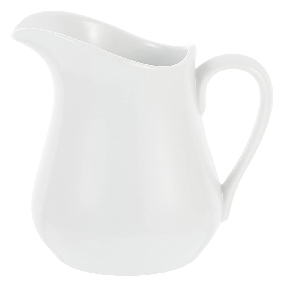 DOITOOL Taza De Leche De Cerámica Taza De Espumador De Leche Jarras De Salsa Dispensador De Jarabe Jarra De Crema De Cerámica Vertedor De Leche De Vaca Salsera Café Fuerte Clásico