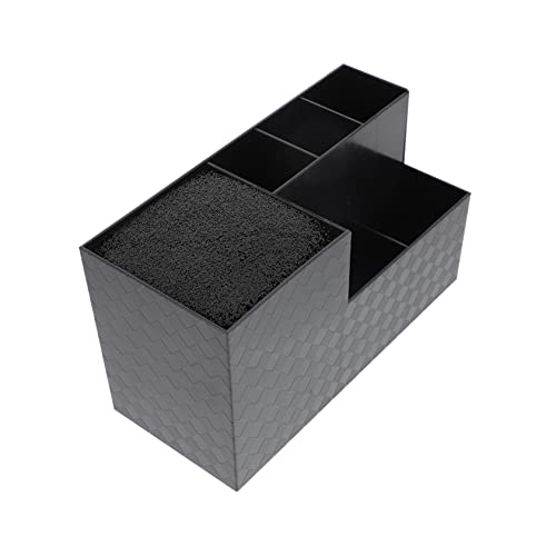 SOESFOUFU Hairdressing Scissor Container Barber Hair Stylist Tool Box Hair Product Organizer Clipper Organizer