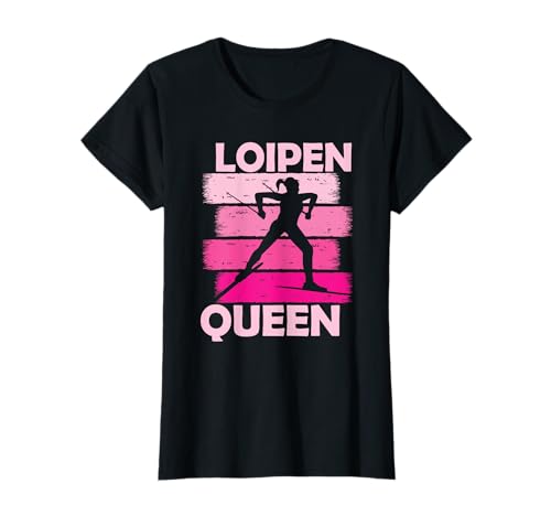 Loipen Queen, Langlauf, Skaten im Schnee, Skilanglauf Sport T-Shirt