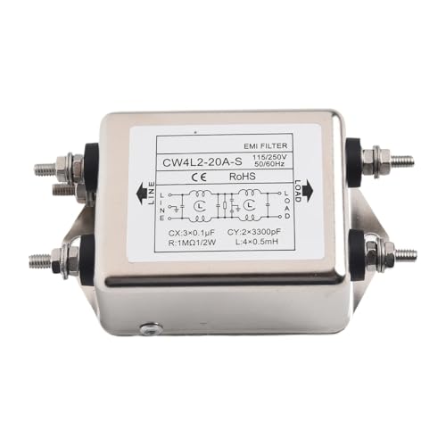 Filtro de potencia de doble etapa CW4L210AS de 220V CA con ajuste de frecuencia