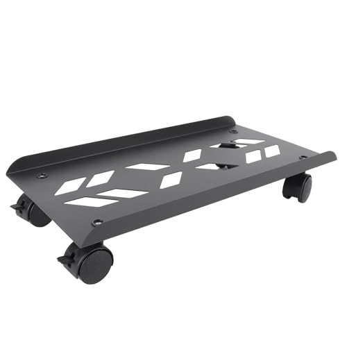 Soporte para CPU Zunate con ruedas, soporte ventilado de acero para torres de PC en escritorios de juegos y oficina, capacidad de 176 lb, carrito móvil ajustable de 20 x 40 cm miniatura 1