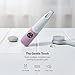 Sacolin Cordless Cat Paw Trimmer, Purple Pet Paw Trimmer with Anti-Slip Grip, 600mAh Battery, Broad Blades, Low Noise Dog Paw Trimmer, Rechargeable Pet Grooming Kit for Paws, Ears, Face, Butt