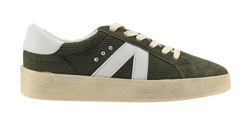 Corkys Footwear Hey Girl Womens No Chaser Fashion Sneaker - with Comfortable Cushioned Insoles for All Day wear, Studs and Stripes, and a lace-up Design2