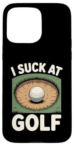 I Suck At Golf Loser Dad ȃW[N St X}zP[X iPhone 15 Pro Max p