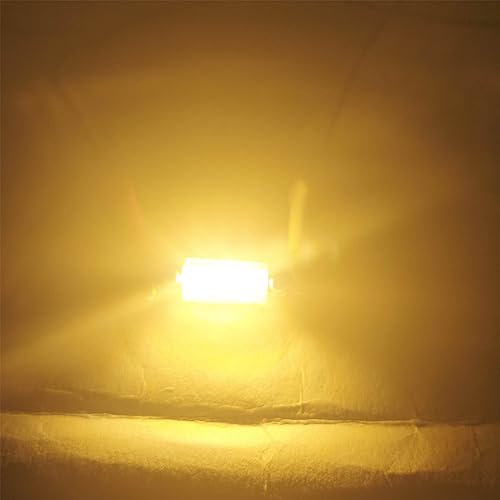 Festoon 6418 6411 LED Bulb 38mm 4.5Watt C5W LED Bombillas Blanco Cálido 3000k Pack 6 miniatura 3