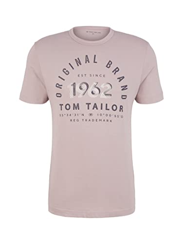 TOM TAILOR Herren T-Shirt mit Print aus Baumwolle – Ansicht 4