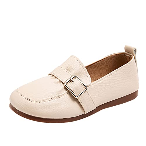 Fashion Spring Summer Children's Casual Shoes Girls' Leather Shoes Flat Sole Soft Comfortable Dress Girls Boots Size 13