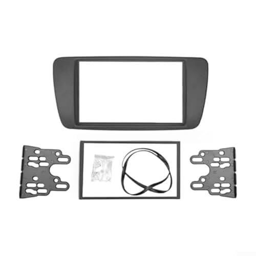 Kit de façade d'autoradio pour Seat Ibiza 2008-2015, adaptateur CD stéréo 2 DIN (173 x 98 mm)