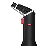 KULED Butane Torch, Blow Torch, Refillable Kitchen Torch Cooking Torch with Rotatable Head, Adjustable Flame and Safety Lock Food Torch for Creme Brulee, BBQ, Baking, Camping(Butane Gas Not Included)
