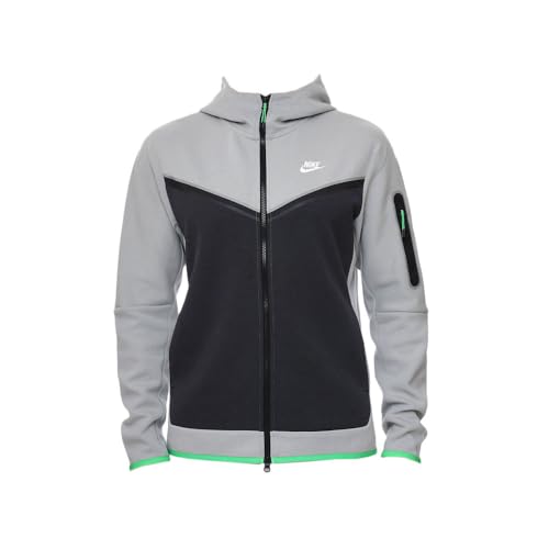 Nike Sportswear Tech Fleece Full-zip Hoodie Mens Light Smoke