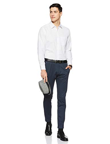 Image of Diverse Men's Cotton Printed Full Sleeve Regular Formal Shirt