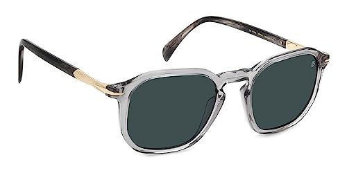 David Beckham DB 1115/S TRANSPARENT GREY/BLUE 52/21/145 men Sunglasses3