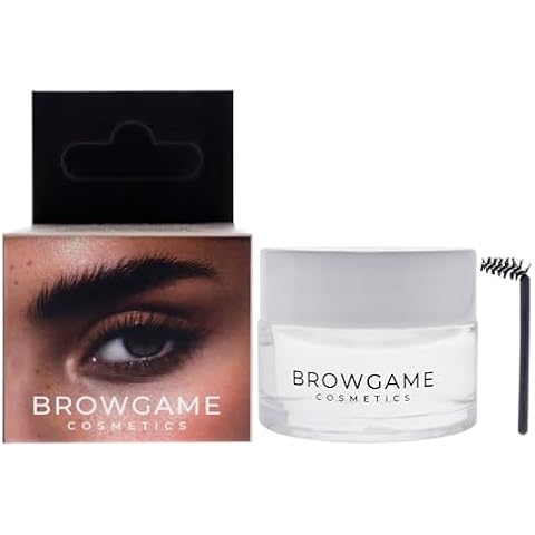 Browgame Instant Brow Lift Wax for Women - 0.54 oz Wax Cover