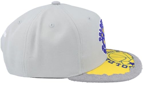 Mitchell & Ness Golden State Warriors Munch Time Snapback Hat miniatura 4