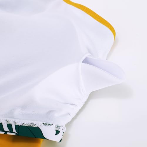 Hanna Nikole Womens Plus Size Striped Printed Strappy Tankini Top with Shorts Two Piece Swimsuit4