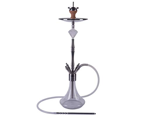 RUBIN Shisha Set, Wasserpfeife Shisha Edelstahl