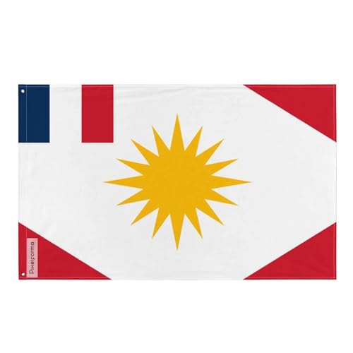 Drapeau du Territoire autonome alaouite en polyester résistant multi-tailles