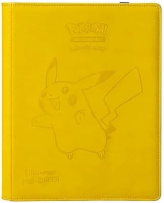 Ultra Pro Pikachu 9-pocket Premium PRO-Binder for Pokmon Yellow, ...