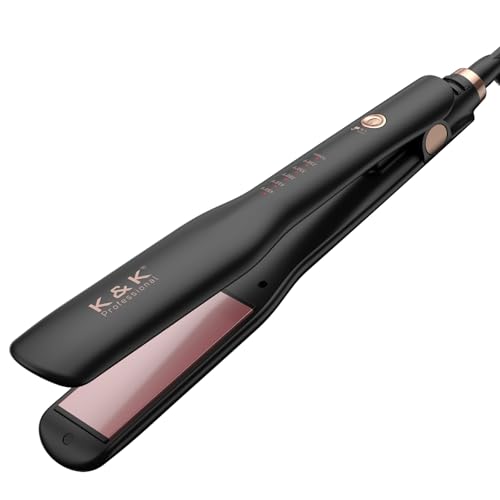 Plancha de Pelo Cerámica K&K 1.25 Pulgadas miniatura 1