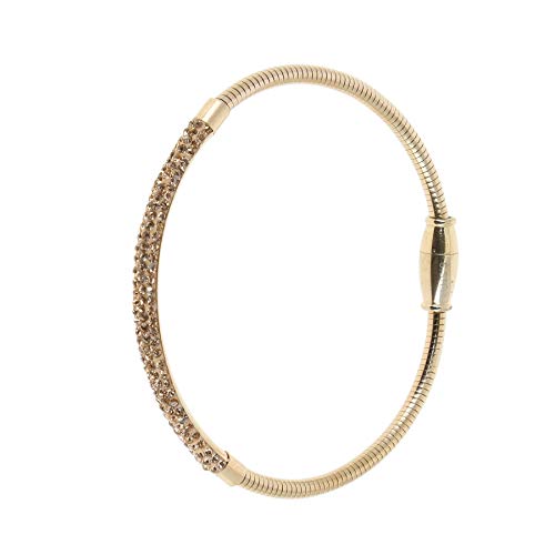 Preisvergleich Produktbild FASHIONGEN - Damen Armband aus Edelstahl, Debbie - Golden Rosa Gold