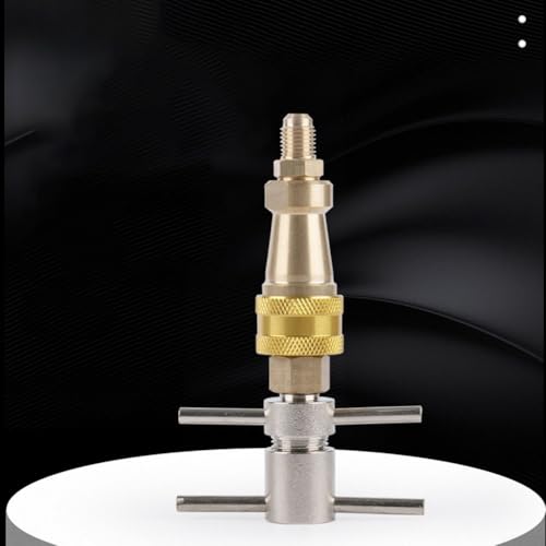 Refrigerator Quick Connection Tool with Brass Washer for 1/4 Inch Vacuum Applications