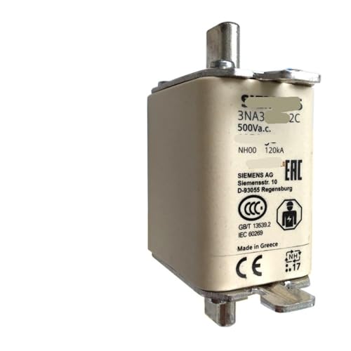 Fusible 125A 3NA3836-2C NH00 500V pour protection basse tension