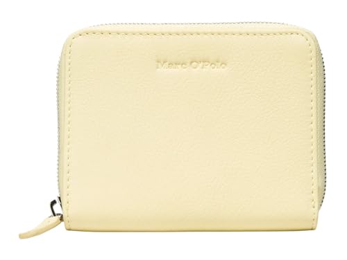 Portefeuille Marc O Polo Ellis Zip M jaune tournesol en cuir