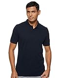 Slim Fit - körperbetont JACK & JONES Herren Polo Shirt JJEBasic Polo SS Herrenshirt Kragen 12136516 Navy Blazer XL