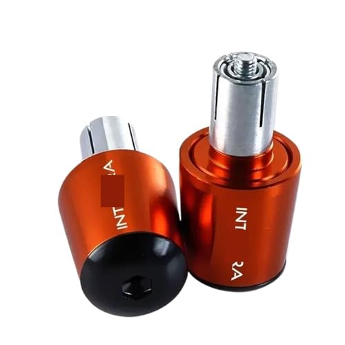Embouts pour guidon de moto Orange Integra 700 750 poignées bouchons