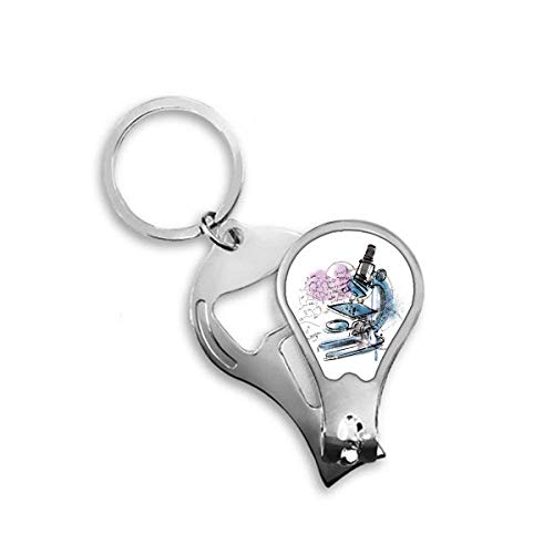 Coupe-ongles de pieds microscope chimie DIYthinker accessoire pédicure acier