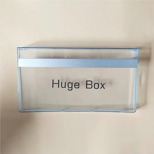 1 pieza de for refrigerador, cajón congelador, cubierta frontal, manija frontal 5972, manija compatible con Haier BCD-290W BCD-308W