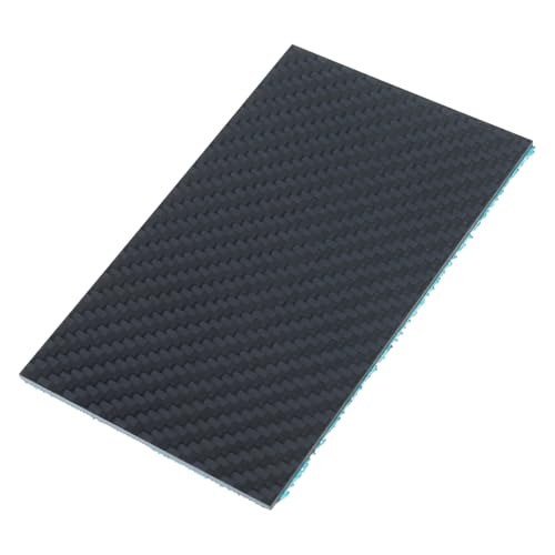 hogtnd Foglio in Fibra Carbonio 75x125mm Pannello Laminato 3K Pannello