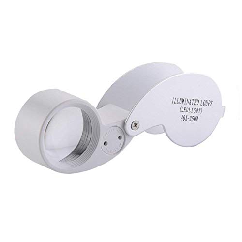 Image of DIY Crafts Pack of 1 Pc, Design No # 1, Mini Microscope Jewelers Eye Loupe Magnifier Magnifying Glass Loupe Glass Watch Repair Polycarbonate Loop (Pack of 1 Pc, Design No # 1)