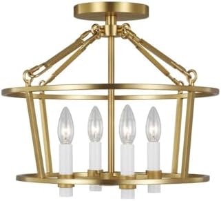 Generation Lighting-Marston-4 Light Semi Flush Mount