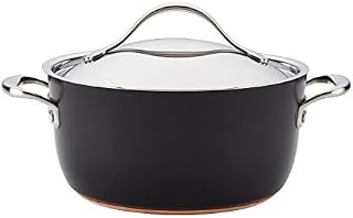 Anolon Nouvelle Copper Luxe Hard Anodized Nonstick Casserole Dish/ Casserole Pan / Dutch