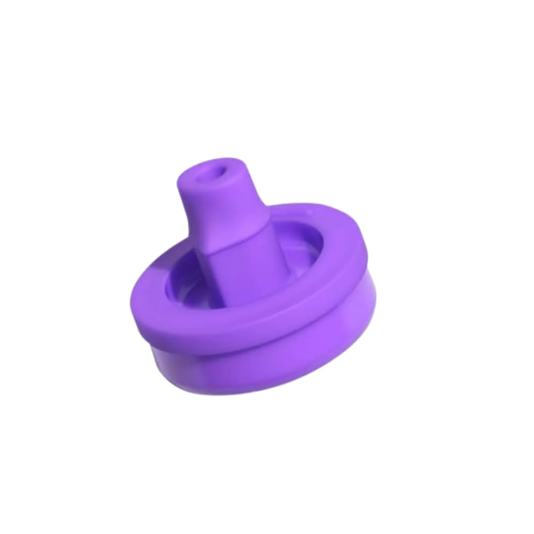 Embout pour bouteille d'eau violet sans fuite silicone