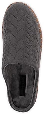 MUK LUKS mens Muk LuksÃ‚® Women's Flexi Long Island Shoe Clog, Dark Grey, 9.5 US | Image 1