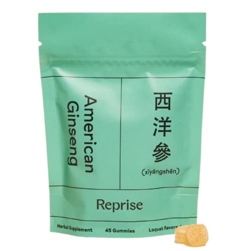 Reprise Focus Bundle - Includes American Ginseng, Panax Ginseng, & Reisi, 45 Gummies #TOP1