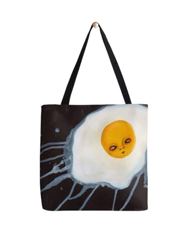 Sac fourre-tout Egg Outsider Art idéal pour vos sorties culturelles et vos cours