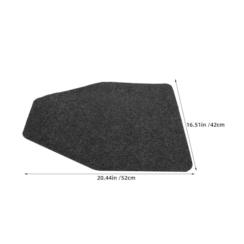 Esteras para urinarios con protector contra salpicaduras lavable almohadillas de baño de suelo 2