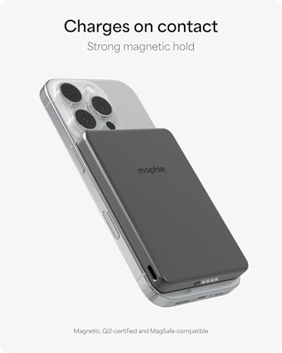 Image of mophie Powerstation Wireless Slim 5,000mAh Power Bank - MagSafe Compatible