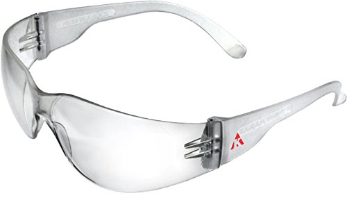 Karam KRM_ES001 Construction Worker's Choice Safety Spectacles ES001(CLEAR) Lens, Clear