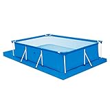 Yardwe Cubierta de la Piscina de PE - Cubierta Piscina Antideslizante - Cubierta Piscina PE Almohadilla Estera de Piscina Inflable Suelo Piso Cubierta para Piscina cojín de Piscina Blue