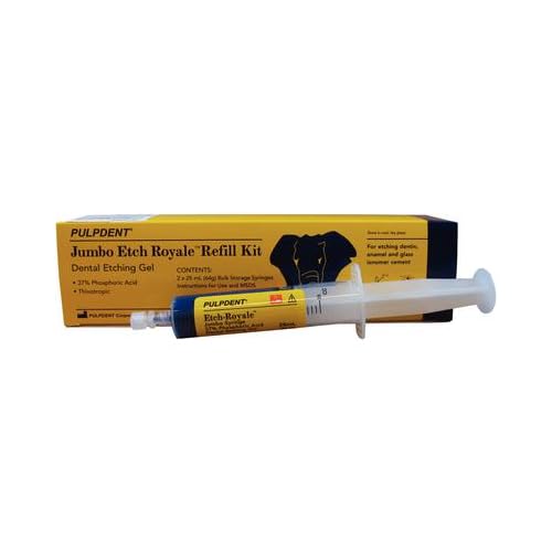 Pulpdent Etch Royale ..Jumbo Refill 2 25mL Syr