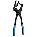 Slip Resistant Automotive Exhaust Hanger Removal Pliers with Rubber Pad Puller for Efficient Disassembly of Exhaust Systems in Cars and Trucks