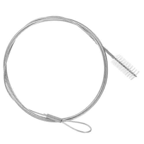 Abaodam Cepillo Limpiador Flexible de 135 Cm para Desagües de Tuberías, Acero Metálico Resistente, Herramienta para Limpiar Drenajes de Techos Solares de Coches, Aire Acondicionado