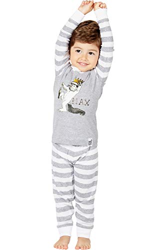 Where the wild things are Boys' Toddler Max' Cotton Pajama Set3
