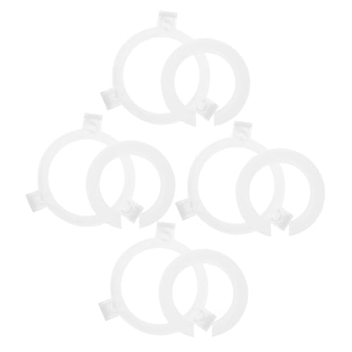 Uonlytech 10stücke Teiliges Lampenschirm Adapterringe Zu Reduzier- Langlebigem Einfache Installation Für Vielseitige Lichtlösungen